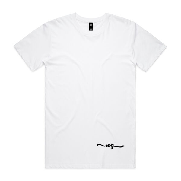 Black Wolf Girl Initials Logo Tee (Men's Fit) Thumbnail