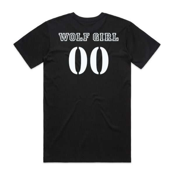Wolf Girl White Logo Team Staple Tee (Men's Fit) Thumbnail