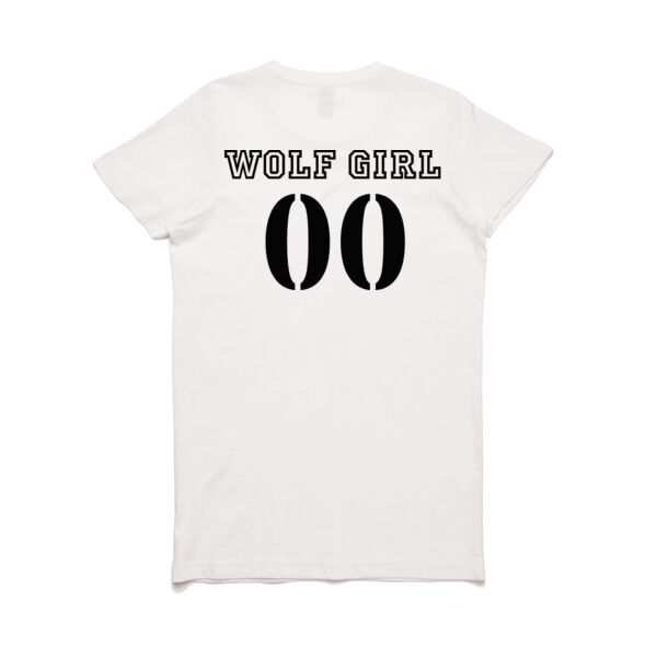 Wolf Girl Black Logo Team Tee (Women's Fit) Thumbnail