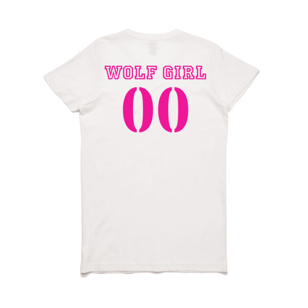 Wolf Girl Pink Logo Team Tee (Women's Fit) Thumbnail