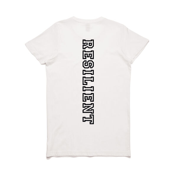 Wolf Girl Black Logo Resilient Maple Tee (Ladies Fit) Thumbnail